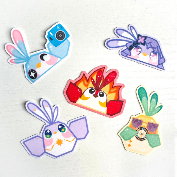 Penacony Bird Cosplay Stickers