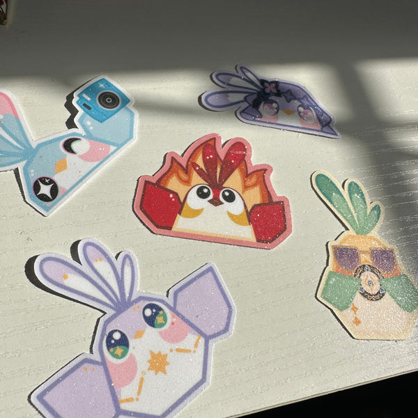 Penacony Bird Cosplay Stickers